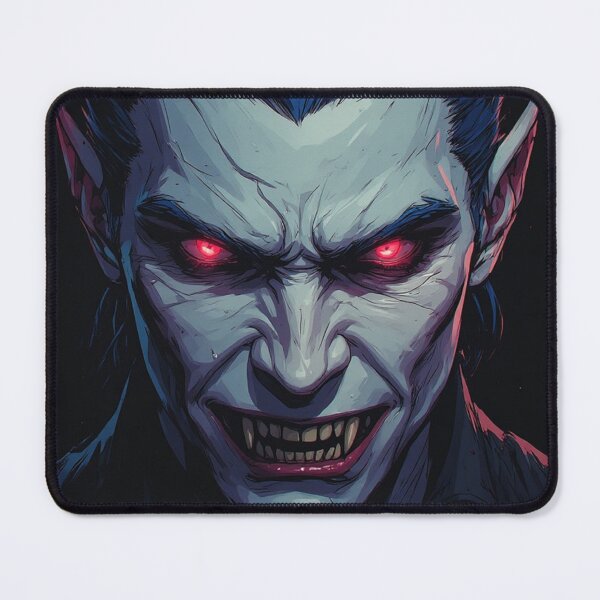 Item preview, Cinematic Vampire Horror Blue Hair Headshot Portrait v21 designed and sold by Real Fiction.