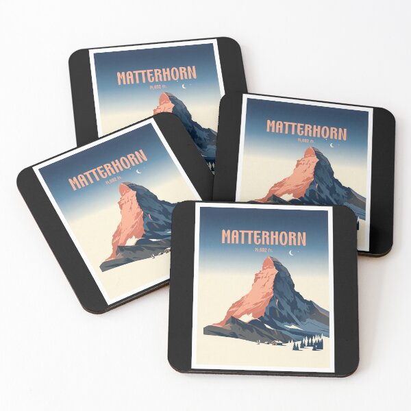 Item preview, Minimalist Matterhorn Art designed and sold by NeuralVibe.