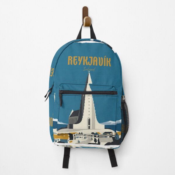 Item preview, Retro Reykjavik Iceland designed and sold by NeuralVibe.