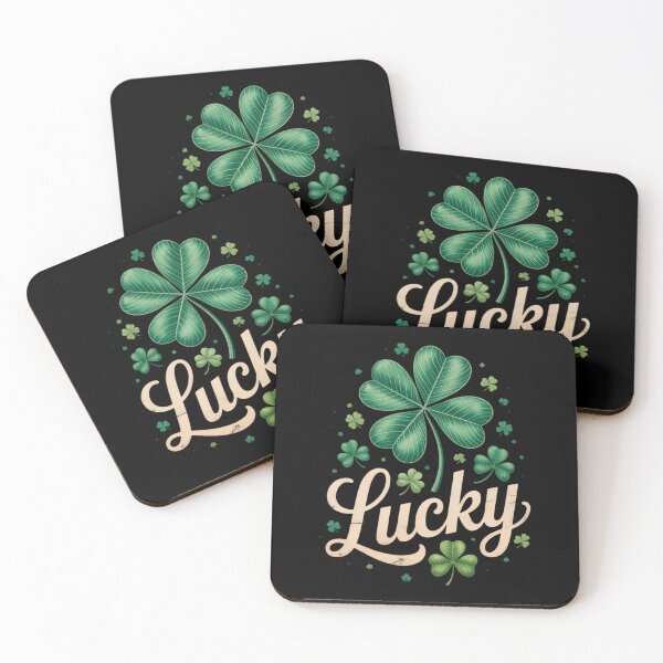 Item preview, Lucky Shamrock Four Leaf Clover St Patricks Day designed and sold by IdunayaStore.