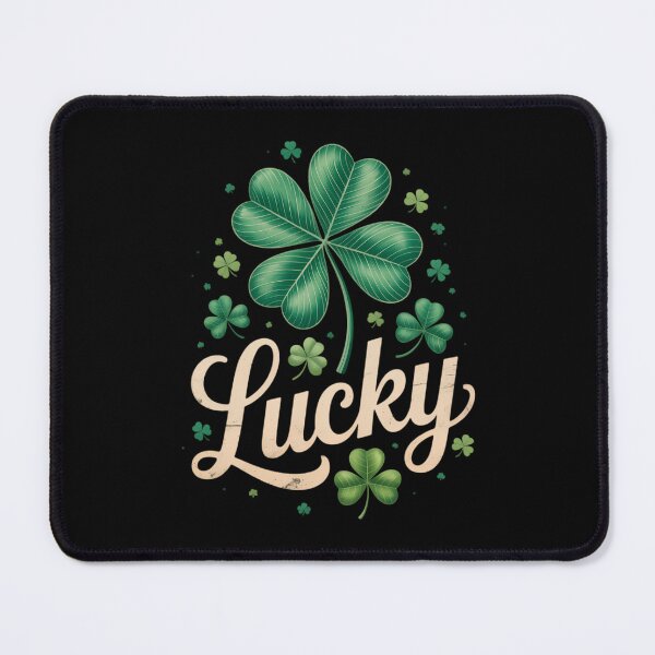 Item preview, Lucky Shamrock Four Leaf Clover St Patricks Day designed and sold by IdunayaStore.
