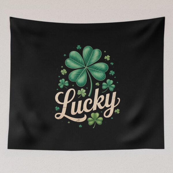 Item preview, Lucky Shamrock Four Leaf Clover St Patricks Day designed and sold by IdunayaStore.