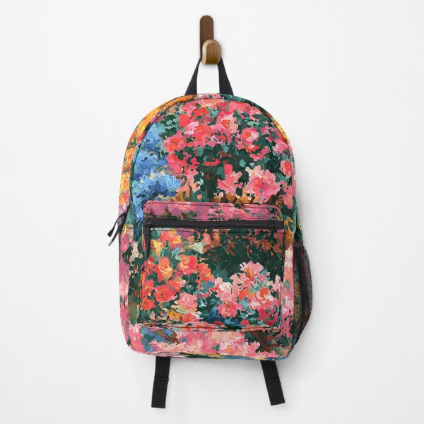 Item preview, Elegant Pink, Magenta and Blue Floral Garden Abstract designed and sold by DEC02.
