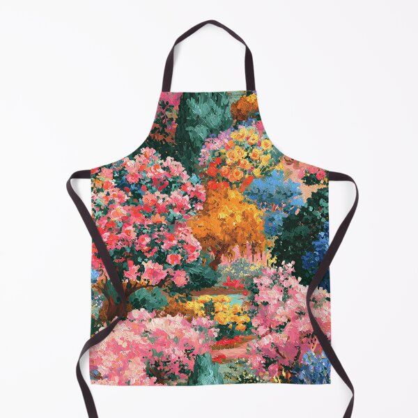 Item preview, Elegant Pink, Magenta and Blue Floral Garden Abstract designed and sold by DEC02.