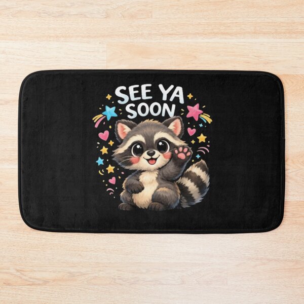 Item preview, Warning: This Adorable “See Ya Soon” Raccoon Shirt Will Steal Hearts Instantly ?? designed and sold by wanado.