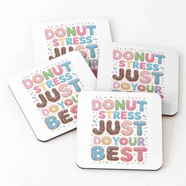 Item preview, Donut Stress Just Do Your Best Donut School Teacher designed and sold by IdunayaStore.