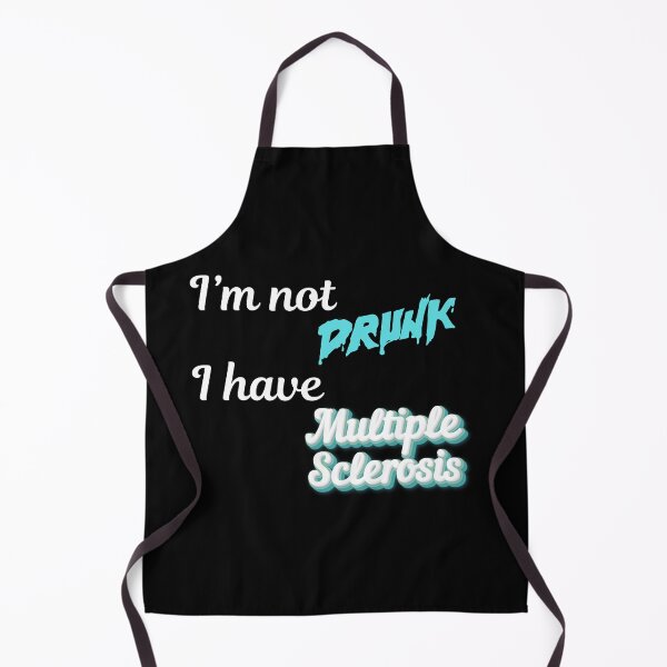Item preview, I'm Not Drunk I Have Multiple Sclerosis Funny MS Awareness T-Shirt - Dark Colors designed and sold by DonnaRaine.