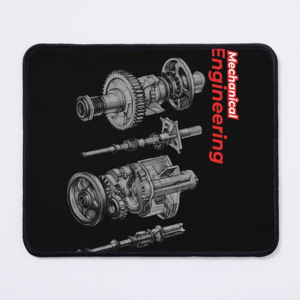 Item preview, Mechanical Engineering Gears & Axles - Industrial Blueprint Art designed and sold by anandariki.