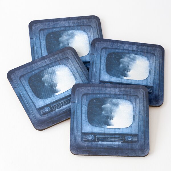 Item preview, Haunted Vintage Television Static Horror Art designed and sold by Ghoul Enterprises.