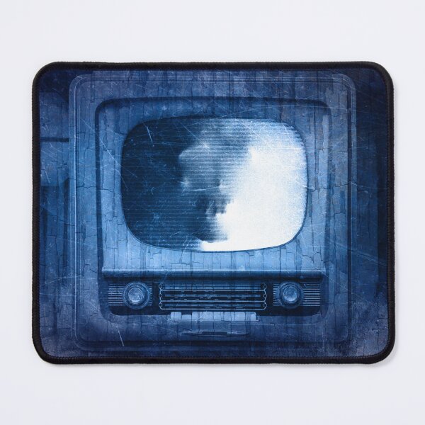 Item preview, Haunted Vintage Television Static Horror Art designed and sold by Ghoul Enterprises.