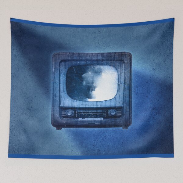 Item preview, Haunted Vintage Television Static Horror Art designed and sold by Ghoul Enterprises.