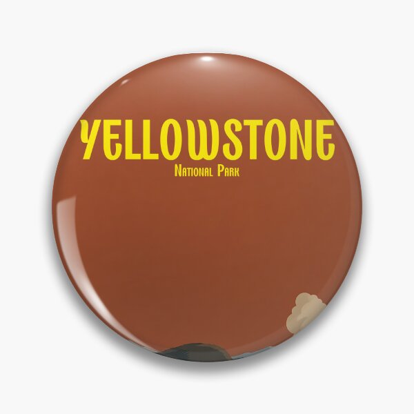 Item preview, Vintage Yellowstone National Park designed and sold by NeuralVibe.