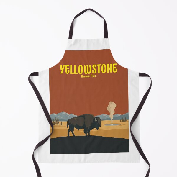 Item preview, Vintage Yellowstone National Park designed and sold by NeuralVibe.
