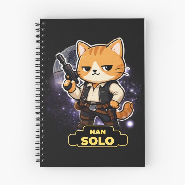 Item preview, Han Solo Cat - Galactic Smuggler Orange Tabby Parody designed and sold by anandariki.