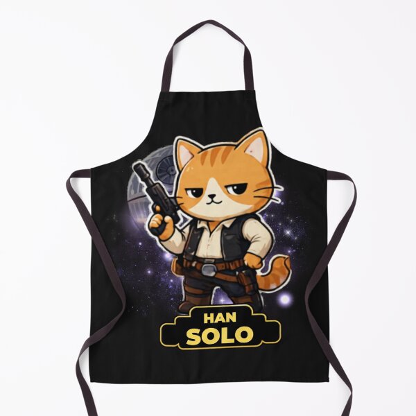 Item preview, Han Solo Cat - Galactic Smuggler Orange Tabby Parody designed and sold by anandariki.