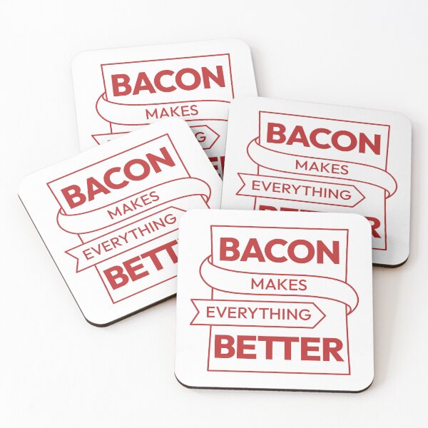 Item preview, Bacon makes everything better *now in red designed and sold by TanyaS.