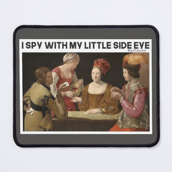 Item preview, I spy with my little side eye designed and sold by artejoke.