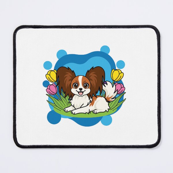 Item preview, CUTE PAPILLON CARTOON - TULIPS designed and sold by dzk9designs.