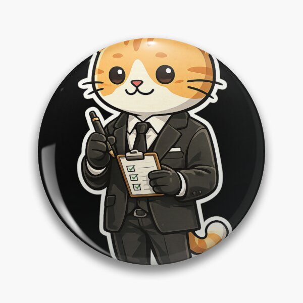 Item preview, Secret Agent Cat - Men in Black Professional Kitty Parody designed and sold by anandariki.