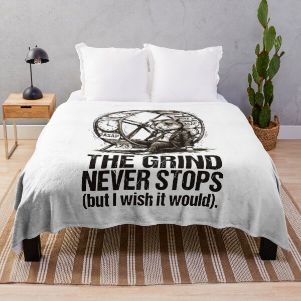 Item preview, Funny Hamster Work Burnout Office T-Shirt designed and sold by MaynyStudio.