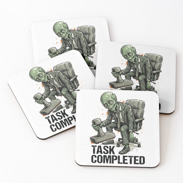 Item preview, Funny Zombie Work Burnout Office T-Shirt designed and sold by MaynyStudio.
