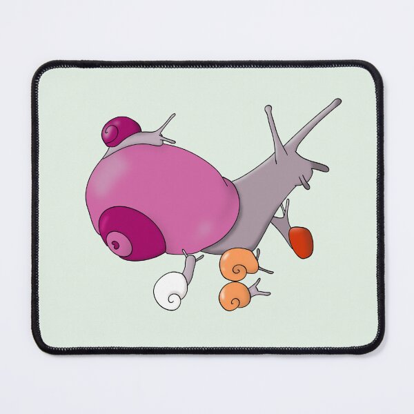 Item preview, Lesbian Pride Snails designed and sold by PicStitch.
