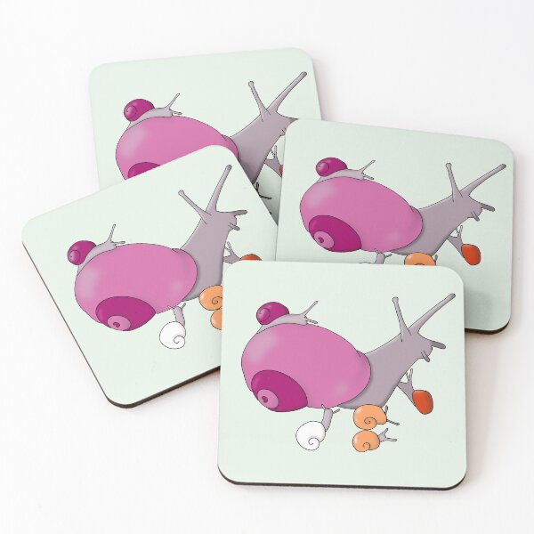Item preview, Lesbian Pride Snails designed and sold by PicStitch.