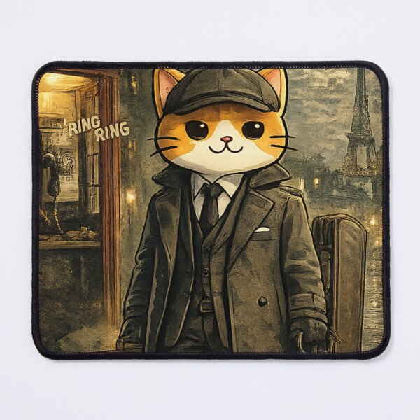 Item preview, The Purr-fessional - Leon The Professional Movie Cat Parody designed and sold by anandariki.