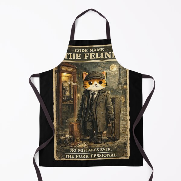Item preview, The Purr-fessional - Leon The Professional Movie Cat Parody designed and sold by anandariki.