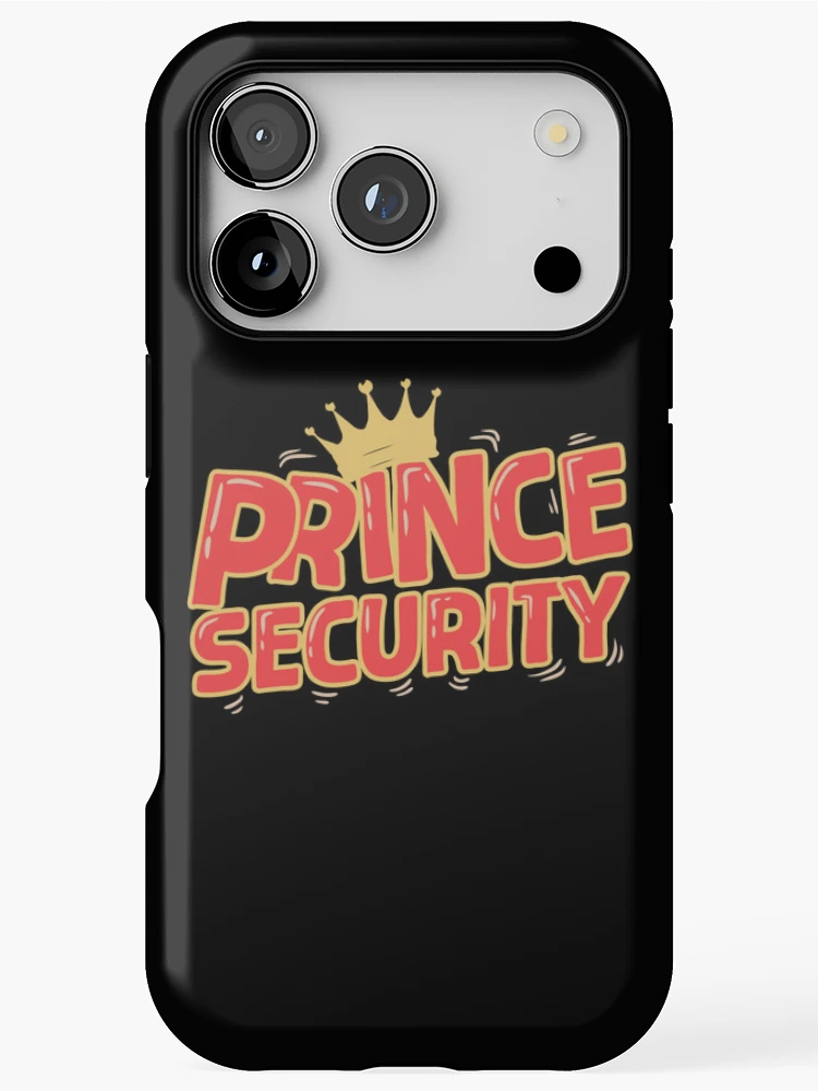 Thumbnail 1 of 4, iPhone Case, Princess Security Funny Bodyguard Design for Little Princess designed and sold by JavaGraph.