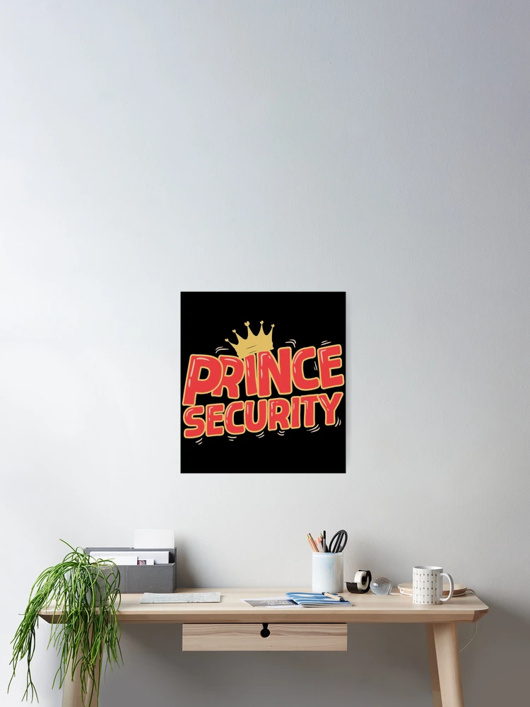 Thumbnail 2 of 3, Poster, Princess Security Funny Bodyguard Design for Little Princess designed and sold by JavaGraph.