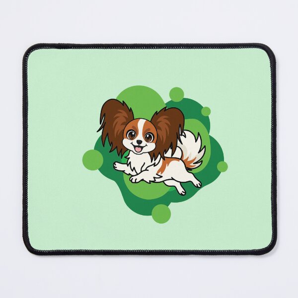 Item preview, CUTE PAPILLON CARTOON LEAPING designed and sold by dzk9designs.