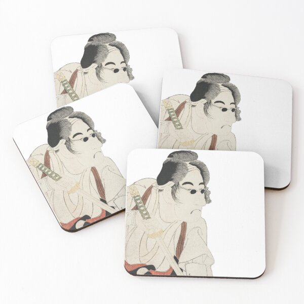 Item preview, Japanese Ukiyo-e Style Cool Samurai designed and sold by Bentenya.