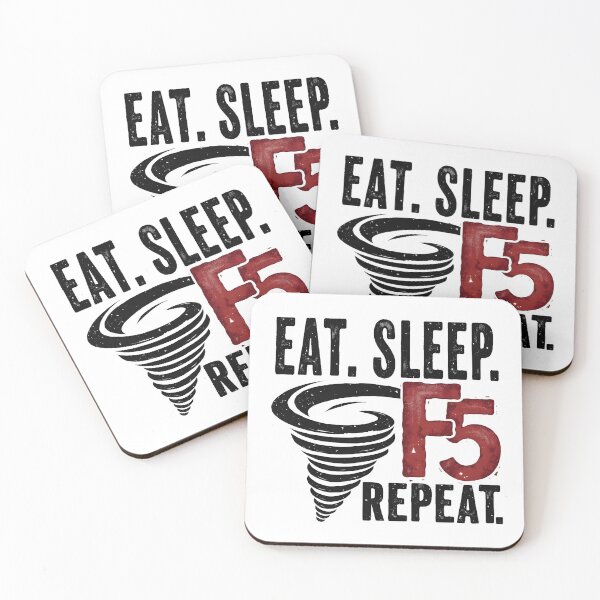Item preview, Eat Sleep F5 Repeat – Beast Mode Wrestling-Inspired Grunge Typography | Funny Gym & Tech Meme Design designed and sold by Nene's design.
