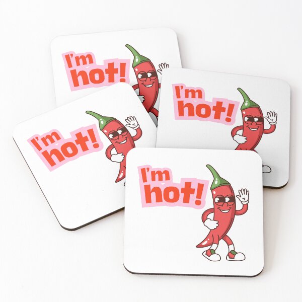 Item preview, Spicy Chili Cartoon Sticker - 90s Retro Mascot Design designed and sold by GoodBaguette.