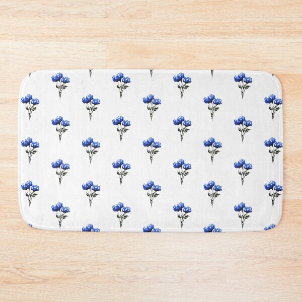 Item preview, Deep Blue Watercolor Flower Art • Hand-Painted Botanical Sticker • Floral Wall Decor & Gift designed and sold by Little Bloom Studio.