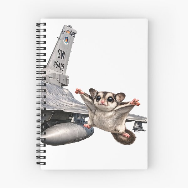 Item preview, Sugar Glider vs F-16 - Calm in Chaos designed and sold by OneStepFromArt.