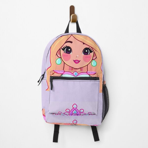 Item preview, Cute Princess Cartoon Sticker | Kawaii Tiara Girl Aesthetic | Fairy Tale Kids Gift T-Shirt Phone Case designed and sold by ArtByTripti.