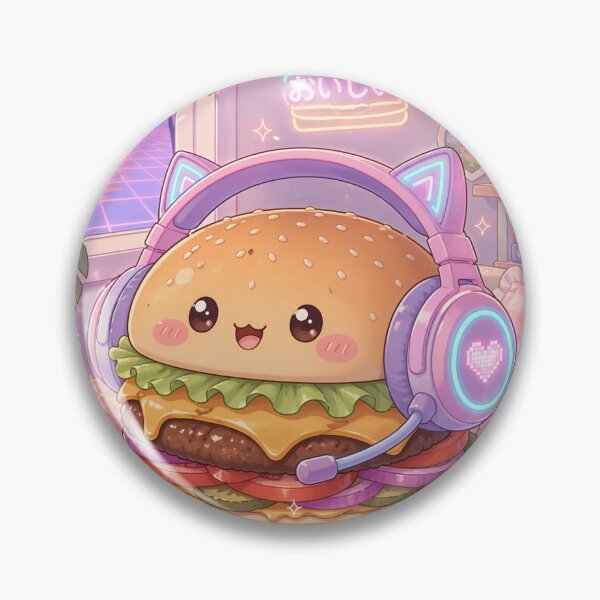 Item preview, Kawaii Gamer Burger designed and sold by EsenciaZen.