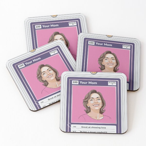 Item preview, Slab Culture | Your Mom Trading Card designed and sold by RamCreations.