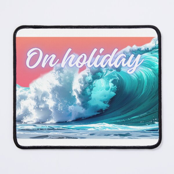 Item preview, On holiday - do not disturb your holiday vibes designed and sold by BritishDelights.