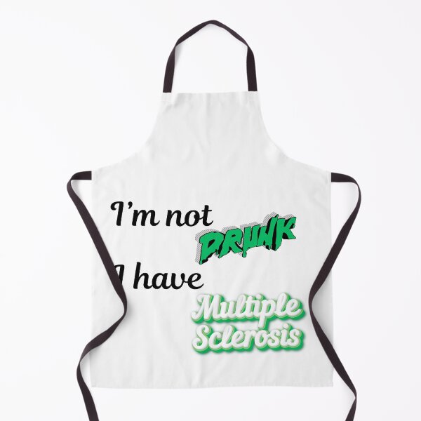 Item preview, I'm Not Drunk I Have Multiple Sclerosis Funny MS Awareness T-Shirt - Light Colors designed and sold by DonnaRaine.