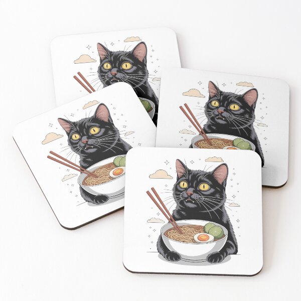 Item preview, Cat Lover Anime Cat Japanese Cat Kawaii Foodies designed and sold by IdunayaStore.