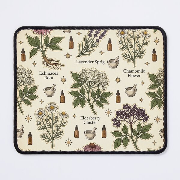 Item preview, Herbalism - Apothecary Botanical Art - Healing Plants - Herbs Flowers - Herbalist designed and sold by CattlettArt.