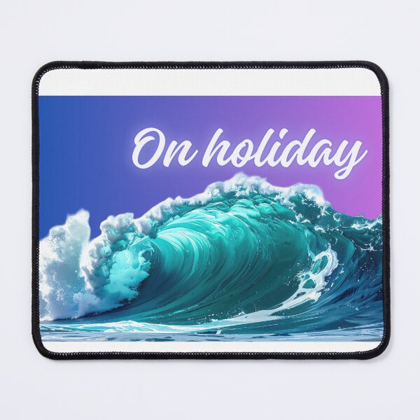 Item preview, On holiday - do not disturb your holiday vibes designed and sold by BritishDelights.