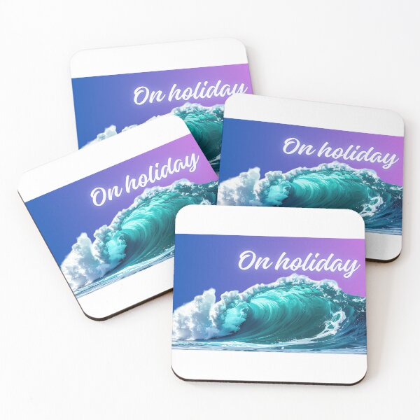 Item preview, On holiday - do not disturb your holiday vibes designed and sold by BritishDelights.
