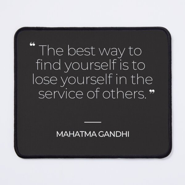 Item preview, Mahatma Gandhi Famous Quotes designed and sold by TonsPOD.