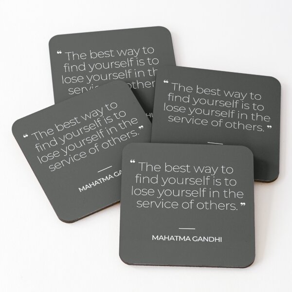Item preview, Mahatma Gandhi Famous Quotes designed and sold by TonsPOD.