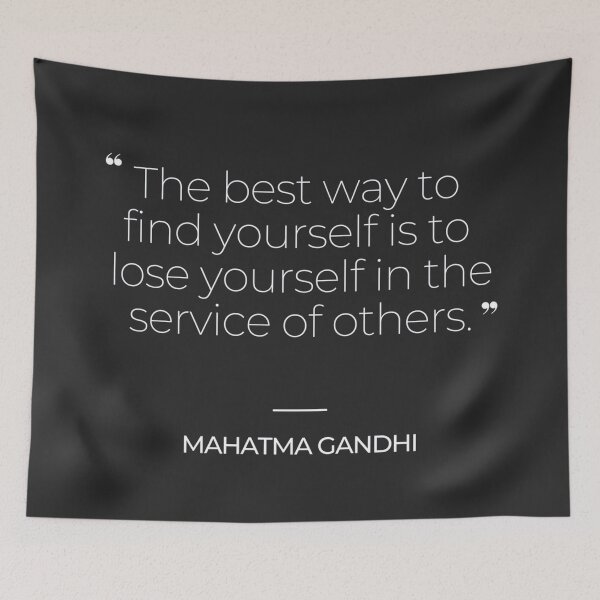 Item preview, Mahatma Gandhi Famous Quotes designed and sold by TonsPOD.
