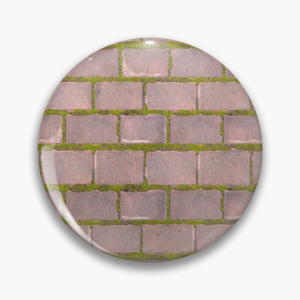 Item preview, Grunge old wall with grass sprouting up between bricks designed and sold by TanalyFlowers.